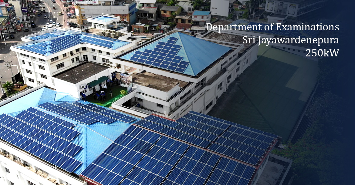 Solar Power System for Deparment of Examinations 250KW