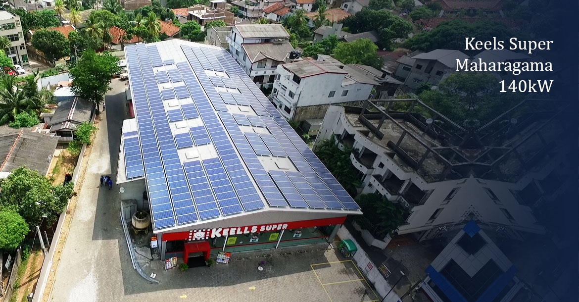 Solar System for Gills Foods Wattala 35KW