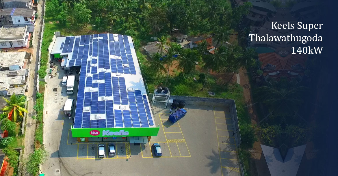 Solar System for Keels Maharagama 150KW